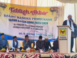 Dr.Irwandi Nashir Sampaikan Ceramah Pendidikan di Ponpes Manahijussadat 3 Salimpaung : Gali Tujuan Pendidikan dari Qur’an