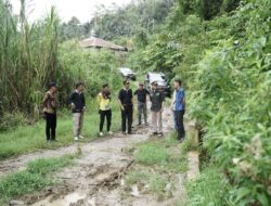 TINJAU LOKASI, BUPATI SAFARUDDIN PASTIKAN PERBAIKAN INFRASTRUKTUR JALAN LAKUANG – LUAK BEGAK
