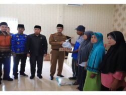 Hamdi Agus Apresiasi LKS Peti Bunian Salurkan Ratusan Peket Sembako