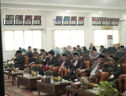 Rapat Paripurna DPRD Tanah Datar Dengan Agenda Mendengarkan Pidato Presiden RI Dalam Rangka HUT RI