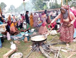 Nagari Cubadak Marandang Cubadak di Festival Tabek Ganggam 2023