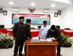 Ranperda APBD Perubahan 2023 menjadi Perda Disetujui DPRD Tanah Datar