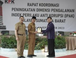 Buka Rakor IPAK, Bupati : IPAK Langkah Penting Capai Masyarakat Bersih dari Korupsi