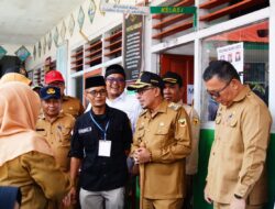 Bupati Tanah Datar Pantau Pilwana Serentak