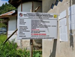 Kadis PUPR Lima Puluh Kota Tinjau Pengerjaan Jalan Lokuang-Luak Begak