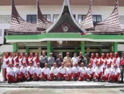 Tinjau Kesiapan Peringatan HUT Ke-78 RI, Bupati Apresiasi Kesiapan Paskibra