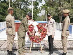 Pimpin Upacara Tabur Bunga Praja Muda IPDN di Lurah Kincia, Ini Sejumlah Pesan Bupati Safaruddin