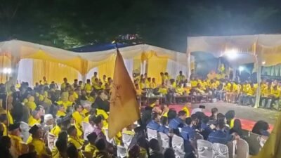 Para Sesepuh Partai Golkar di Seluruh Desa Kolaborasi Bersama AMPI Siap Memenangkan Partai Golkar