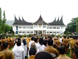 Apel Gabungan Awal Tahun Anggaran 2024 di Tanah Datar