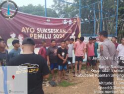 Polsek Cerenti Gelar Cooling System Dalam Rangka Pemeliharaan Keamanan dan Kamtibmas Jelang Pemilu Damai 2024