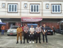 Polres Kuansing Lakukan Pengamanan Pengambilan Surat Suara di Gudang Logistik Dalam Rangka Pemilu Damai 2024