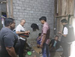 Tim Mata Elang Satresnarkoba Polres Kuansing Bekuk Tersangka Tindak Pidana Narkotika Jenis Sabu di Desa Muara Tobek
