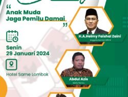 Ajak Anak muda Jaga Pemilu Dalam Webinar Kominfo RI, Helmy Faishal Zaini Ajak Anak muda Jaga Pemilu Dalam Webinar Kominfo RI