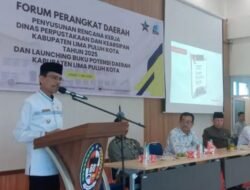 Bupati Safaruddin Launching Buku Potensi Daerah Kabupaten Lima Puluh Kota