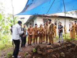 Tugas Perdana, Wabup Tanah Datar Takziah Ke Rumah Keluarga Cinta