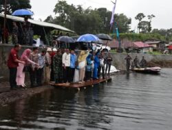Talago Nagari Koto Baru Dilepas Binih Ikan, Masyarakat Ucapkan Terimakasih