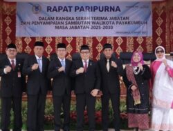 Paripurna DPRD, Zulmaeta dan Elzadaswarman Resmi Menjabat Wali Kota dan Wakil Wali Kota Payakumbuh 2025-2030