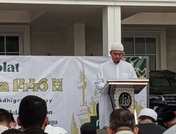Shalat Idul Adha di Kompleks Perumahan Adhigriya Classi Yang Pertama Penuh Rasa Kekeluargaan