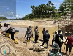 Wakapolda Riau pimpin Langsung dilapangan Operasi PETI Kuantan 2025 Hari Ke-4