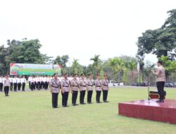 Kapolres Kuansing Pimpin Sertijab Kasat Res Narkoba dan Sejumlah Kapolsek, Tegaskan Integritas dan Pengabdian