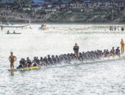 Pesta Rakyat Terbesar Berakhir,  Jalur Bintang Emas Cahaya Intan Pegang Mahkota Juara Tepian Narosa