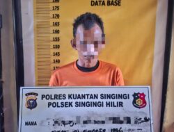 Polsek Singingi Hilir Ringkus Pengedar, Amankan 10,33 Gram Sabu di Desa Beringin Jaya