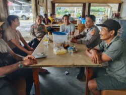 Polsek Cerenti Gelar Jum’at Curhat, Warga Desa Kompe Berangin Apresiasi Kehadiran Polisi