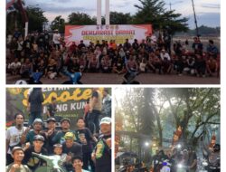 Polres Kuantan Singingi Dukung Deklarasi Damai Komunitas Scooter Lancang Kuning, Ajak Jaga Kamtibmas dan Kelestarian Sungai Kuantan