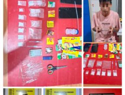 Tim Mata Elang Satresnarkoba Polres Kuansing Ungkap Peredaran Sabu 13,42 Gram di Desa Sungai Buluh