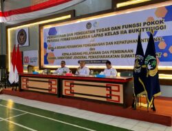 Ledakan Motivasi di Lapas Bukittinggi: Dua Kabid Kanwil Pas Sumbar Suntikkan Semangat Baru Bagi Seluruh Pegawai!