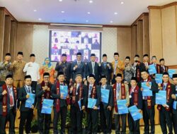 Dalam Pengukuhan Guru Profesional, Kemenag Tanah Datar Ajak Bawa Semangat Baru ke Sekolah