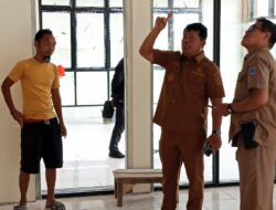 Wabup Mentawai Jakob Saguruk Tinjau Proyek Pembangunan Gedung Perpustakaan di Km 8, Tegaskan Kualitas dan Ketepatan Waktu