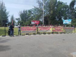 Unjuk Rasa Masyarakat Adat Betumonga Sampaikan Delapan Tuntutan