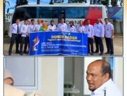 Semarak Hari Bakti Kemenimipas ke-1, Lapas Kelas IIA Bukittinggi Ikuti Donor Darah Bersama PMI Kota Bukittinggi