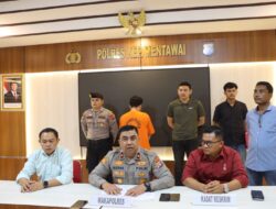 Polres Kep. Mentawai Tangkap Tersangka Judi Online, Satu Orang Ditahan