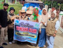 Komunitas Peduli Sesama Tanah Datar Serahkan Bantuan Untuk Korban Banjir Bandang Malalo