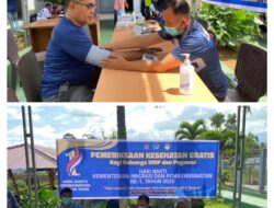 Lapas Bukittinggi Gelar Pemeriksaan Kesehatan Gratis dalam Rangka HUT ke-1 Kementerian Imigrasi dan Pemasyarakatan