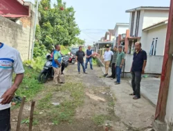 Respons Cepat DPRD Payakumbuh, Fitrayanto Tinjau Dam Rusak di Perumahan Sahati.