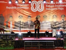 Semarak Malam Resepsi HUT ke-80 RI di Payakumbuh, Ketua DPRD Ajak Warga Perkuat Persatuan