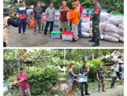 BNPB Mentawai Salurkan Bantuan Logistik ke Desa Muntei dan Madobag