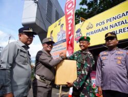Bupati Tanah Datar Menggelar Cek Posko Pelayanan Nataru
