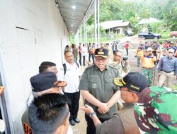 Pembangunan Huntap dan Huntara Ditinjau