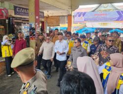 Pasar Serikat C Batusangkar Ditinjau Menteri PU RI