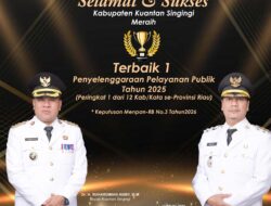 Penyelenggaraan Pelayanan Publik, Kuansing Peroleh Nilai Kategori A