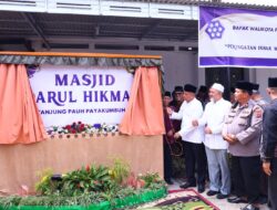 Wawako Elzadaswarman Resmikan Masjid Darul Hikmah, Dorong Masjid Jadi Pusat Pembinaan Generasi