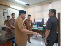 Sekda Kuansing Melakukan Sidak ke Kantor Kominfos