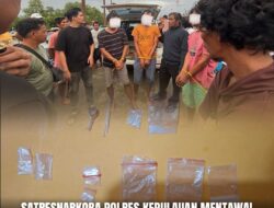 Satresnarkoba Polres Kepulauan Mentawai Ungkap Kasus Narkotika, 3 Orang Ditangkap