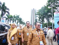 Bupati dan Wabup Tanah Datar Hadiri Rakornas 2026