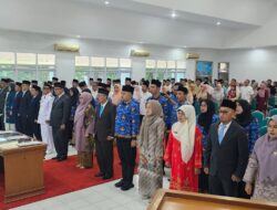 Jabatan Pimpinan Tinggi Pratama, Ir. Helfi Rahmy Harun, Riswandi, S.Pd, M.Pd dan Inhendri Abas, S.Pd, MM Dilantik Bupati Tanah Datar