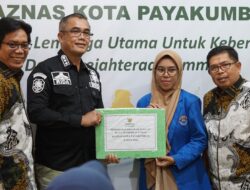 Perkuat Akses Pendidikan Tinggi, Pemko Payakumbuh Bersama BAZNAS Salurkan Beasiswa Sosial